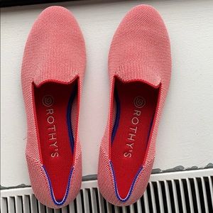Brand new Rothys loafers Lollipop size 7